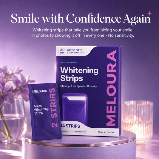 Meloura Purple Whitening Strips