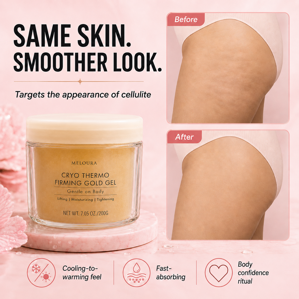 Meloura Gold Sculpt Firming Gel